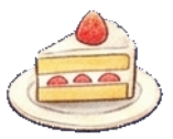 苺のケーキ